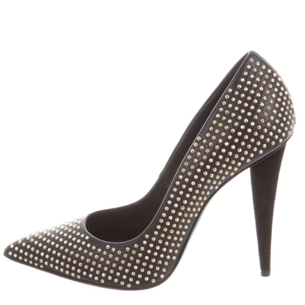 Giuseppe Zanotti studded black pump